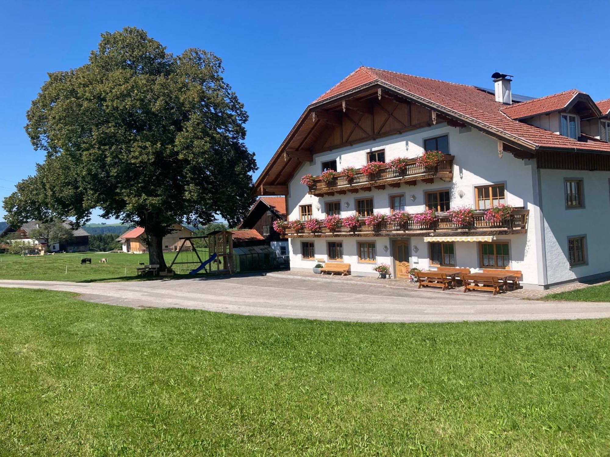 Appartement Biohof-Feichtinger à Zell am Moos Extérieur photo